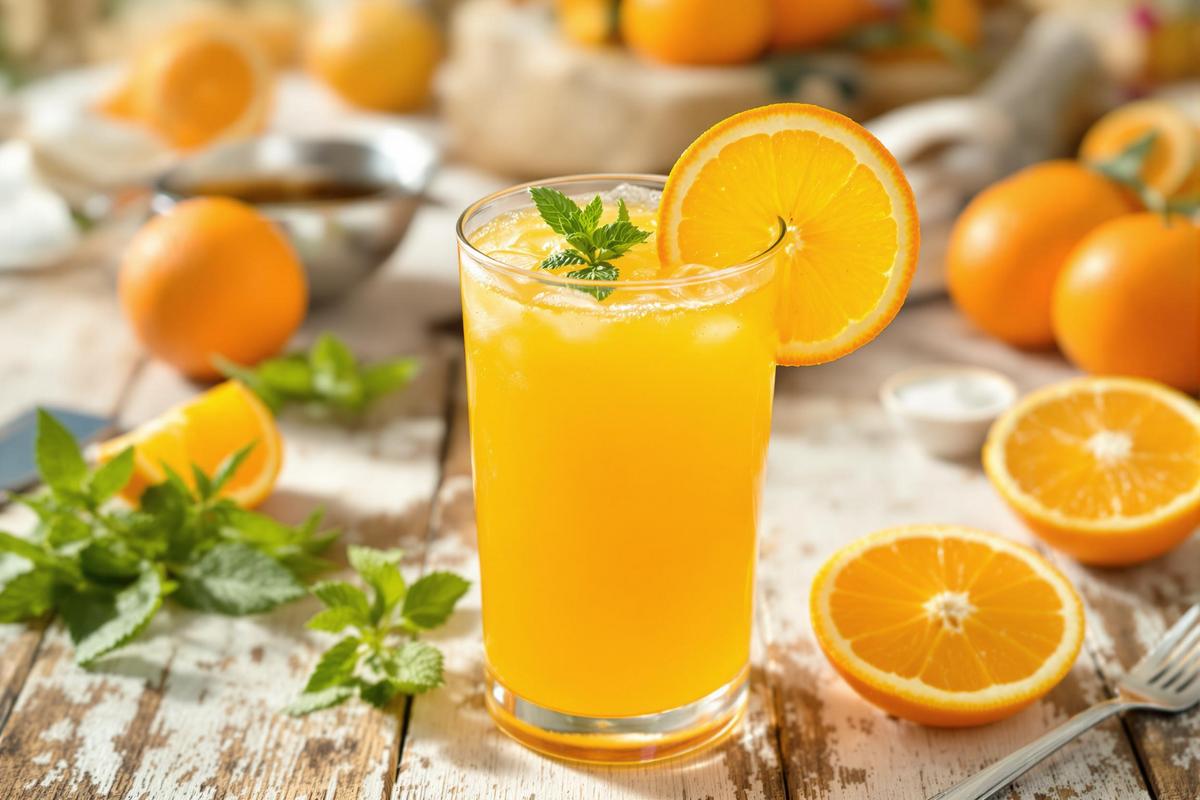 Recette Orangeade Thermomix Fra cheur Maison Rapide Momix