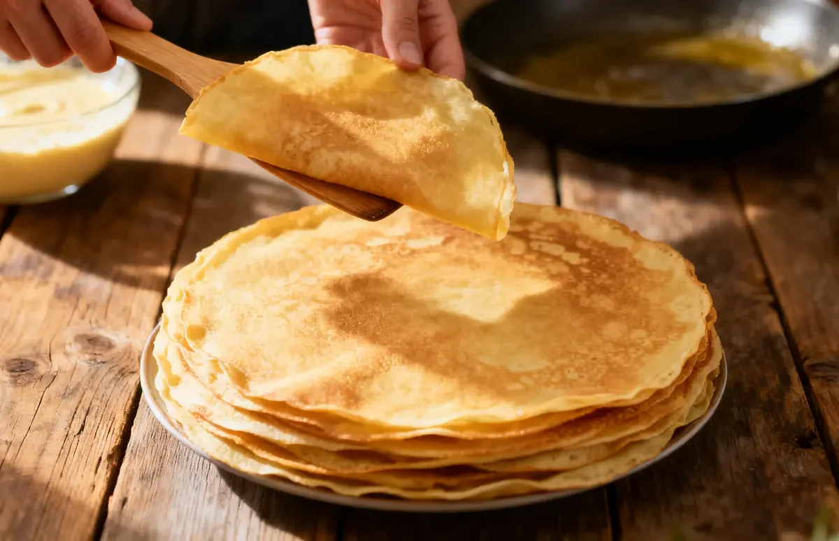 Recette crepe cyril lignac : crêpes faciles et moelleuses