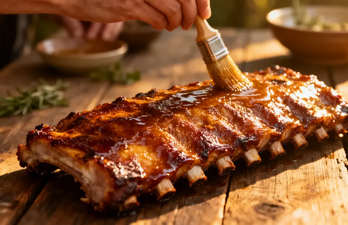 Travers de porc recette facile et savoureuse au miel
