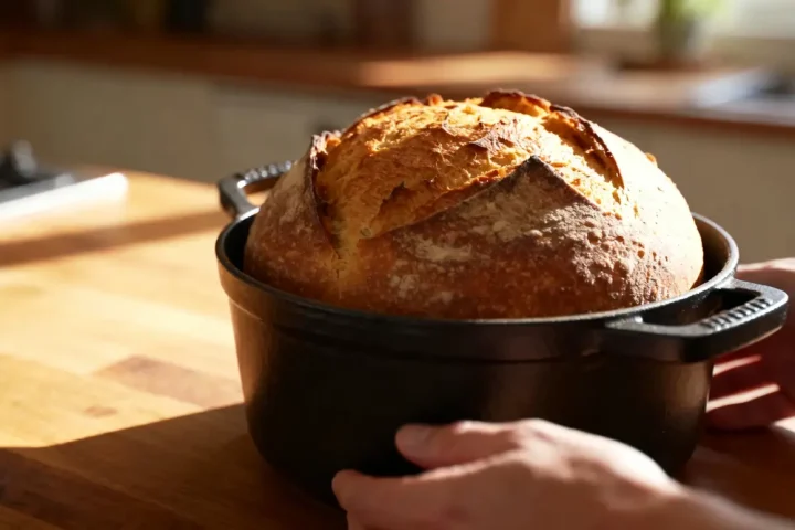 Recette pain cocotte facile : réussir un pain maison croustillant