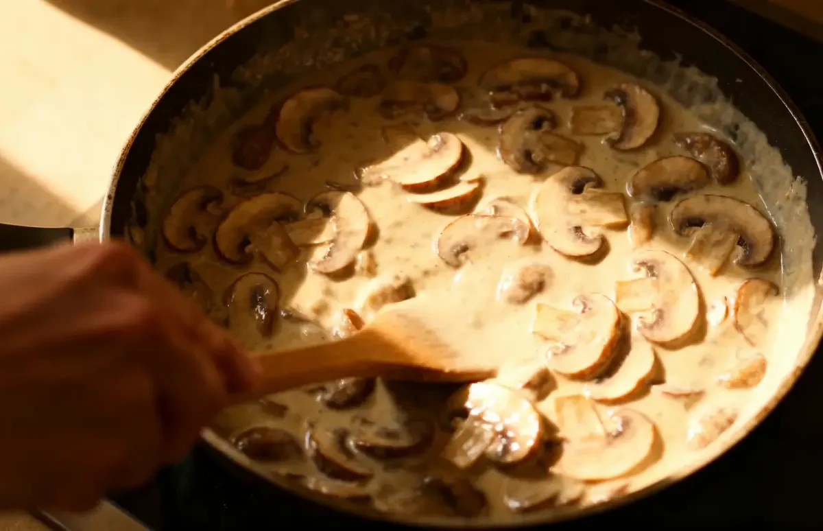Sauce champignon thermomix : recette rapide et onctueuse