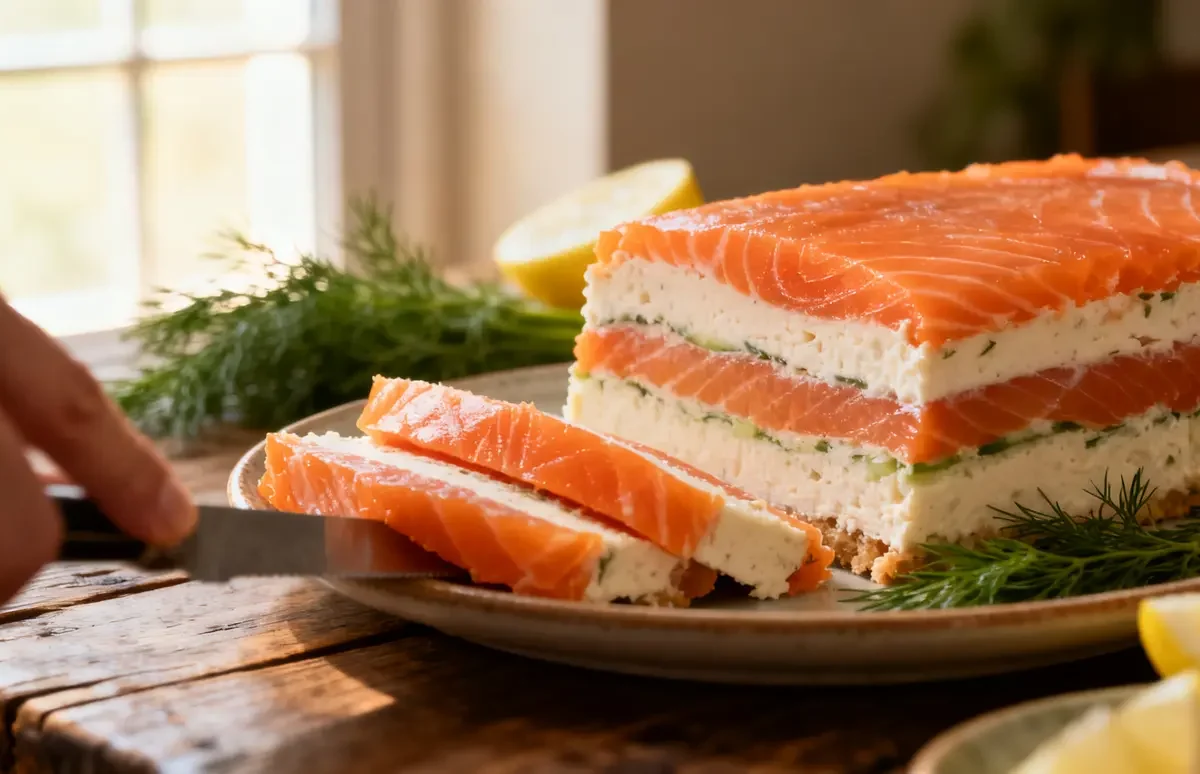 Terrine de saumon fumé et saumon frais : recette simple et raffinée